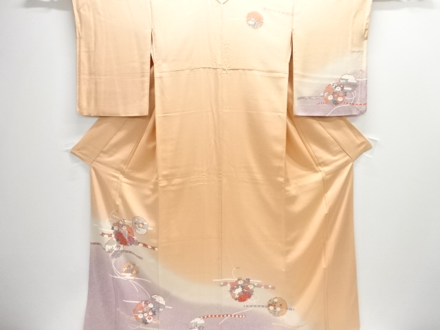 Japanese Kimono / Homongi Tsukesake Silk